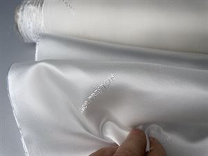 Viscose foer - smuk offwhite med skrift